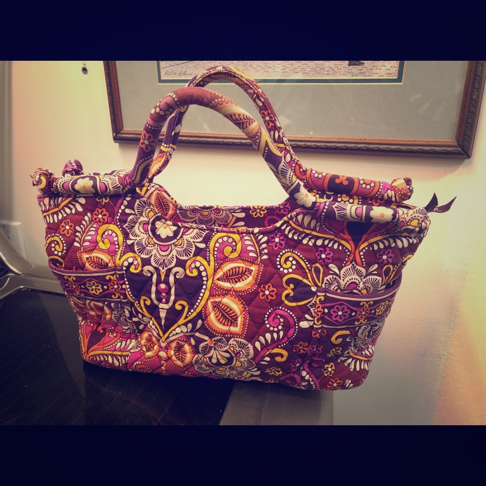 Vera Bradley Used Retired Rare Floral Print